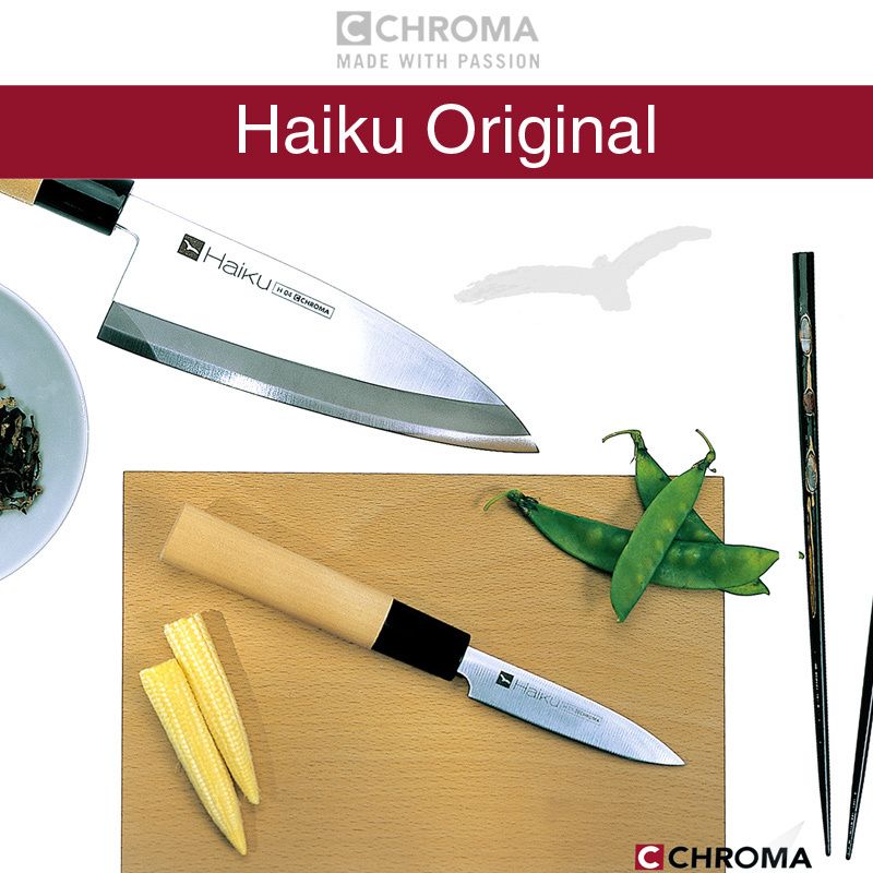 CHROMA Haiku Original - H-17 Santoku 14 cm